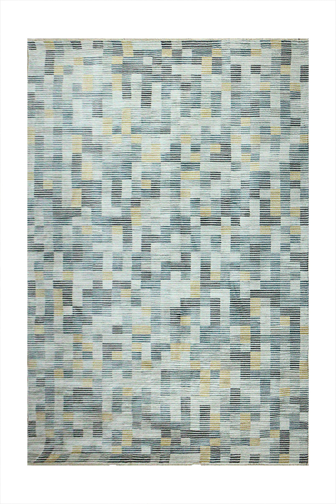 Turkish Modern Festival Plus Rug - 4.9 x 7.8 FT - Sleek and Minimalist for Chic Interiors
