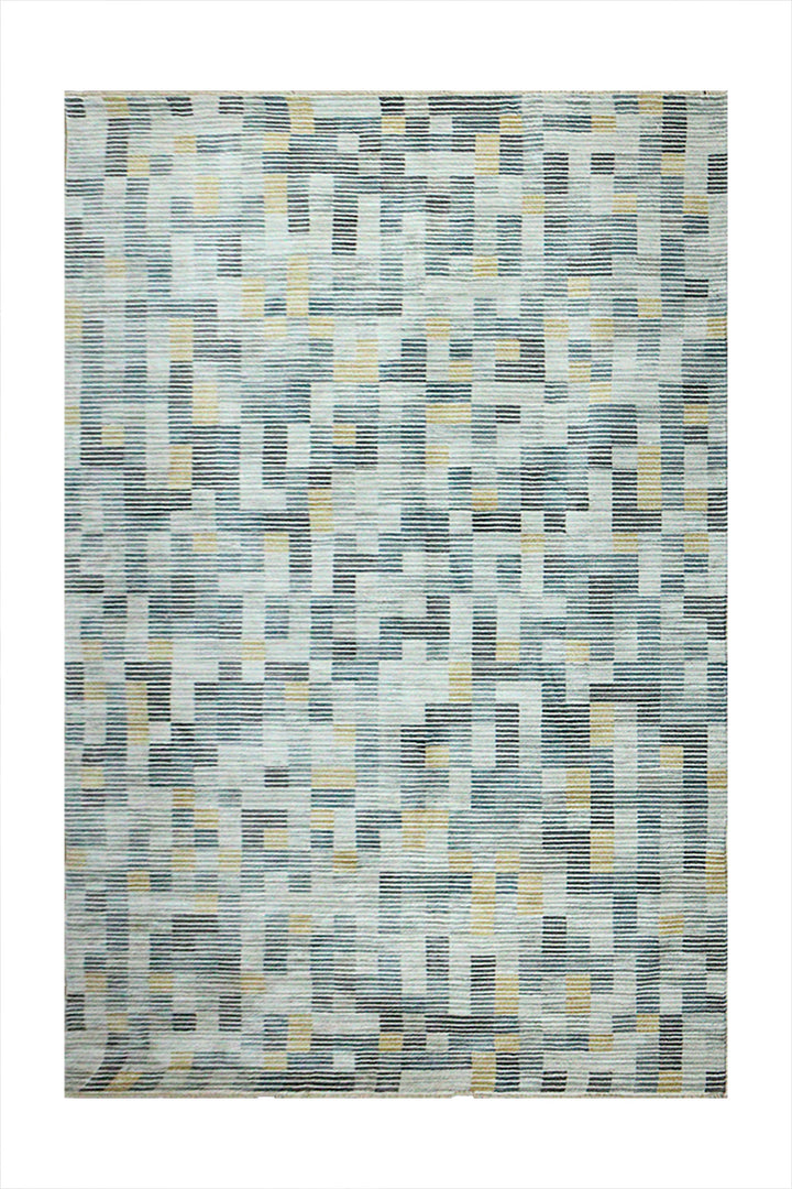 Turkish Modern Festival Plus Rug - 4.9 x 7.8 FT - Sleek and Minimalist for Chic Interiors