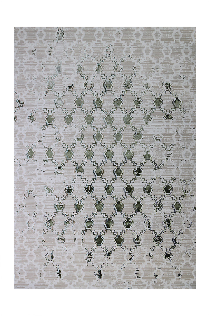 Turkish Modern Festival 1 Rug - 5.2 x 7.5 Ft - Cream - Superior Comfort, Modern Style Accent Rugs