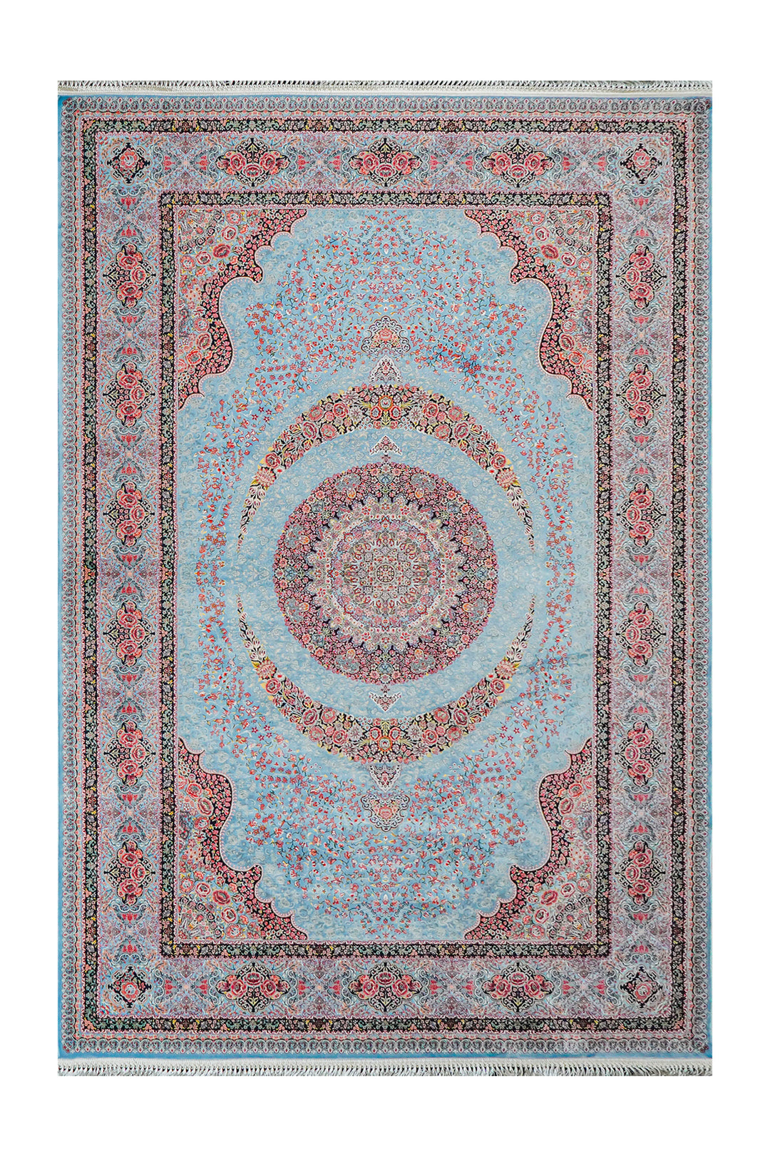 Premium Authentic Persian Rug 1200 Reeds - Blue