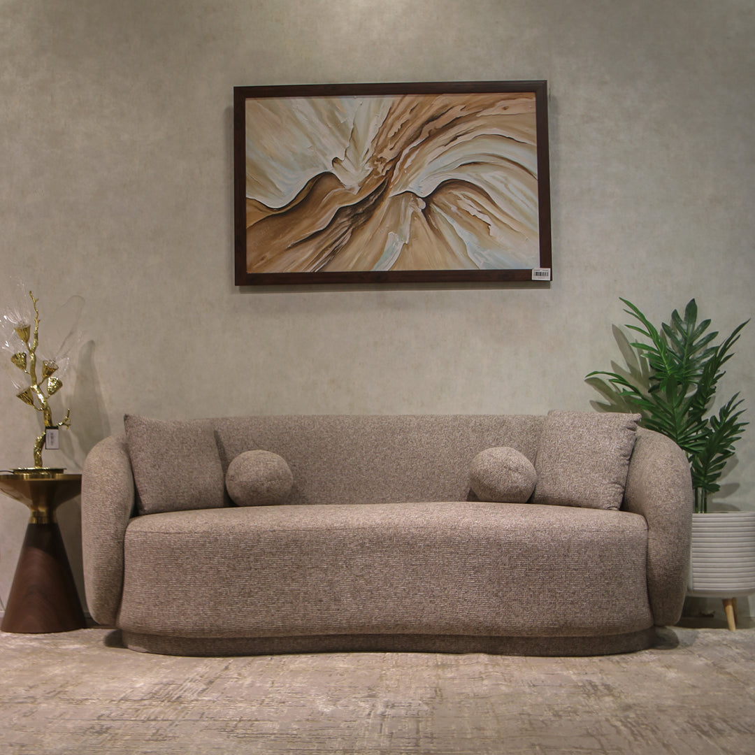 Modern Cloud Couch with Soft Boucle Upholstered, 7 Seaters Comfy Couch for Living Room Home Office