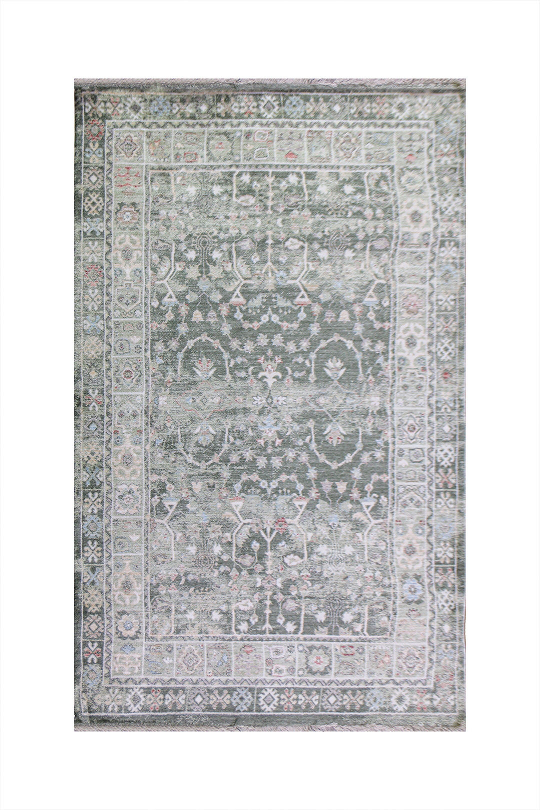 Premium Quality Turkish Antia Rug - 4.9 x 7.1 FT - Resilient Construction for Long-Lasting Use