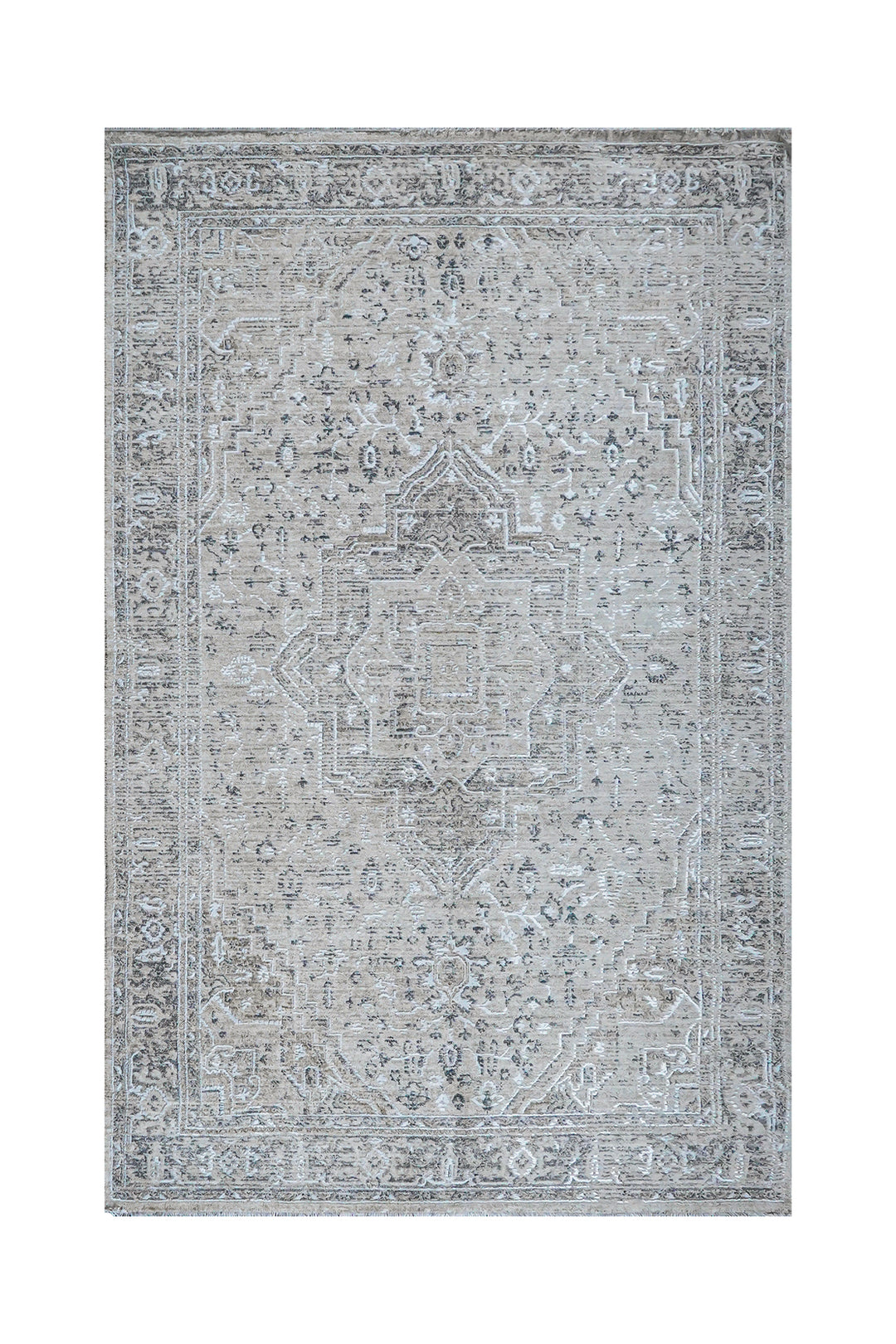 Turkish Modern <strong>Woolly</strong> - 1 Rug - Beige