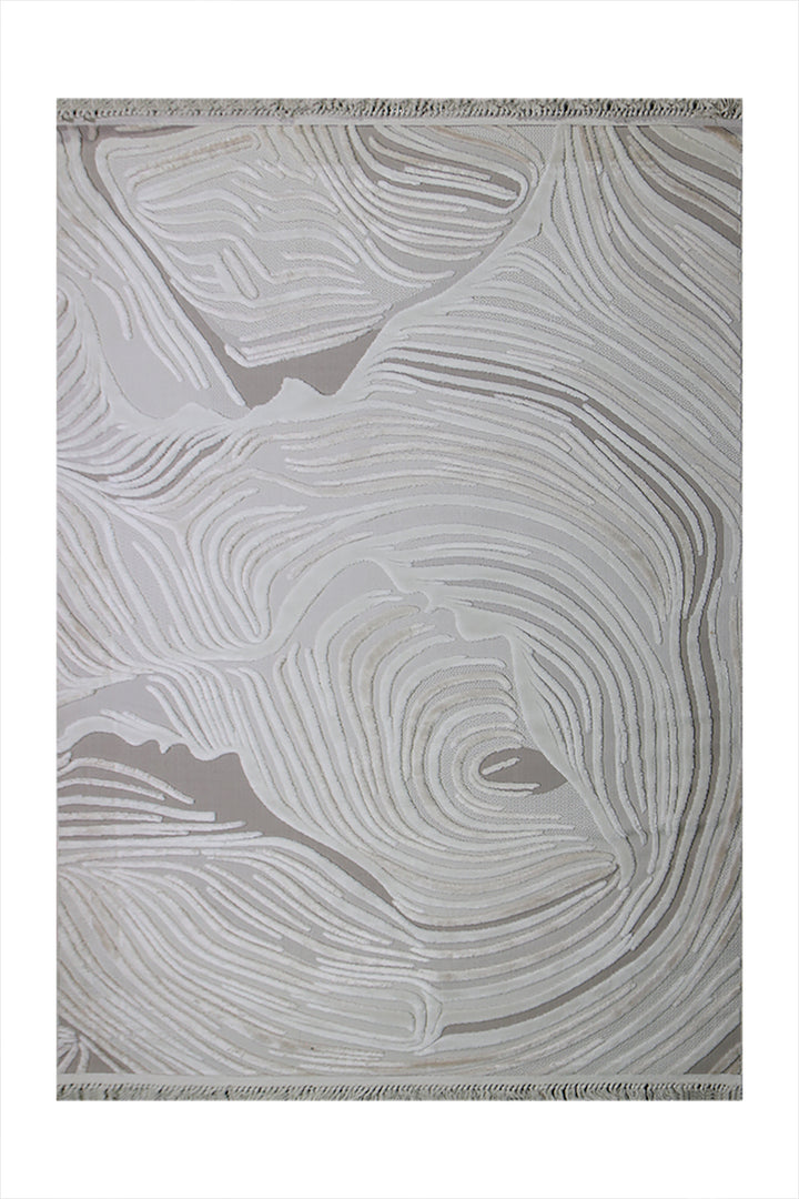 Turkish Modern Festival - 5.2 x 7.5 FT - Gray - Superior Comfort, Modern Style Accent Rugs