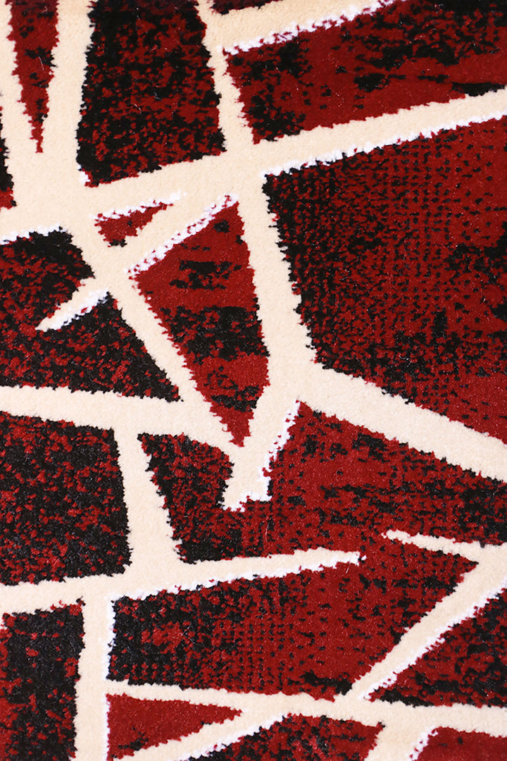 Atlantic - 13-Foot Wide  Wall-to-Wall Carpet - Dark Red
