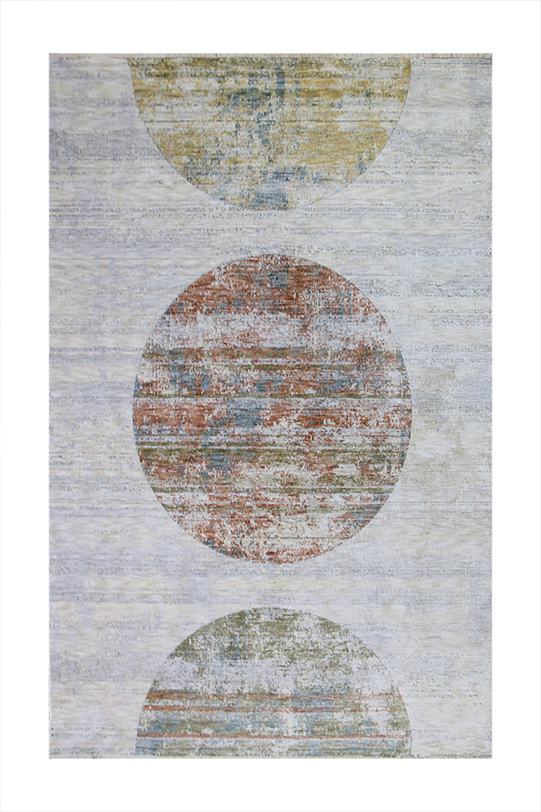 Turkish Modern Festival Plus Rug - 5.2 x 7.5 Ft - Cream - Superior Comfort, Modern Style Accent Rugs