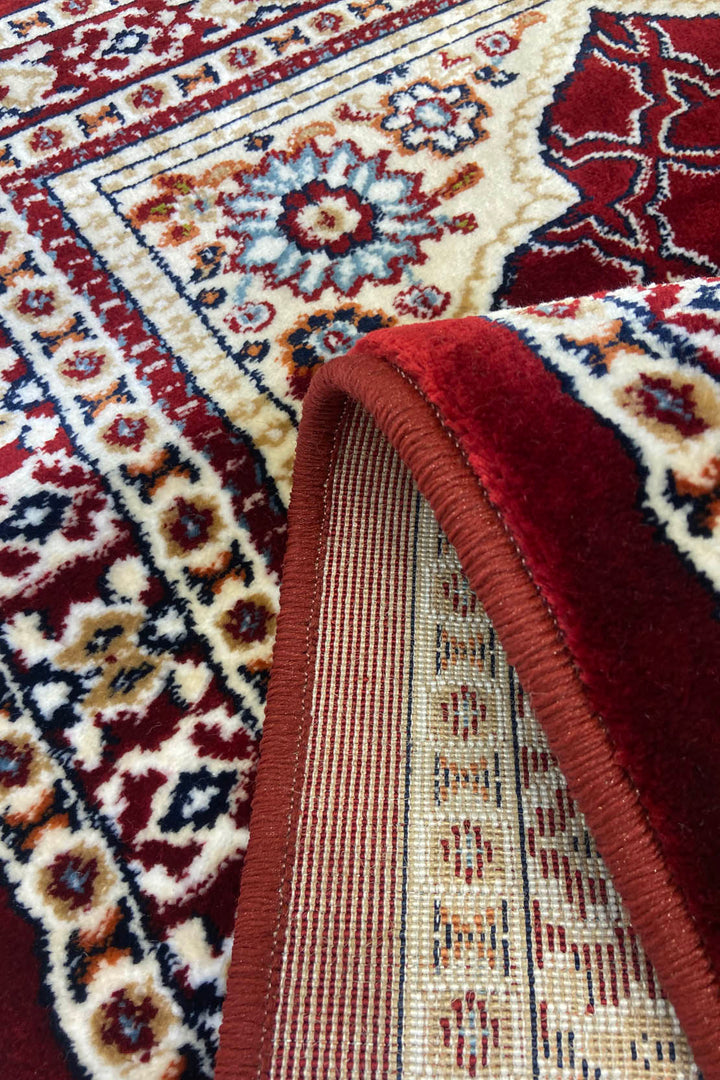 Garnet Prayer Mat- Red-Soft, Durable, and Easy to Clean