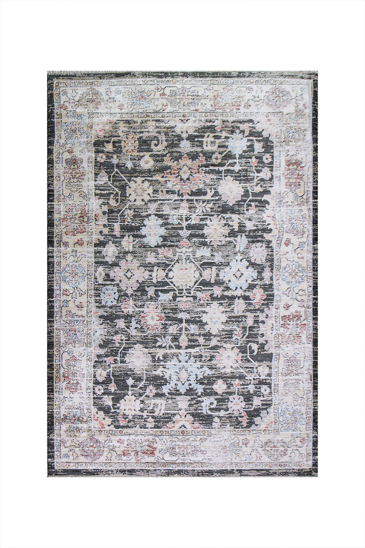 Premium Quality Turkish Antia Rug - 4.9 x 7.1 FT - Resilient Construction for Long-Lasting Use