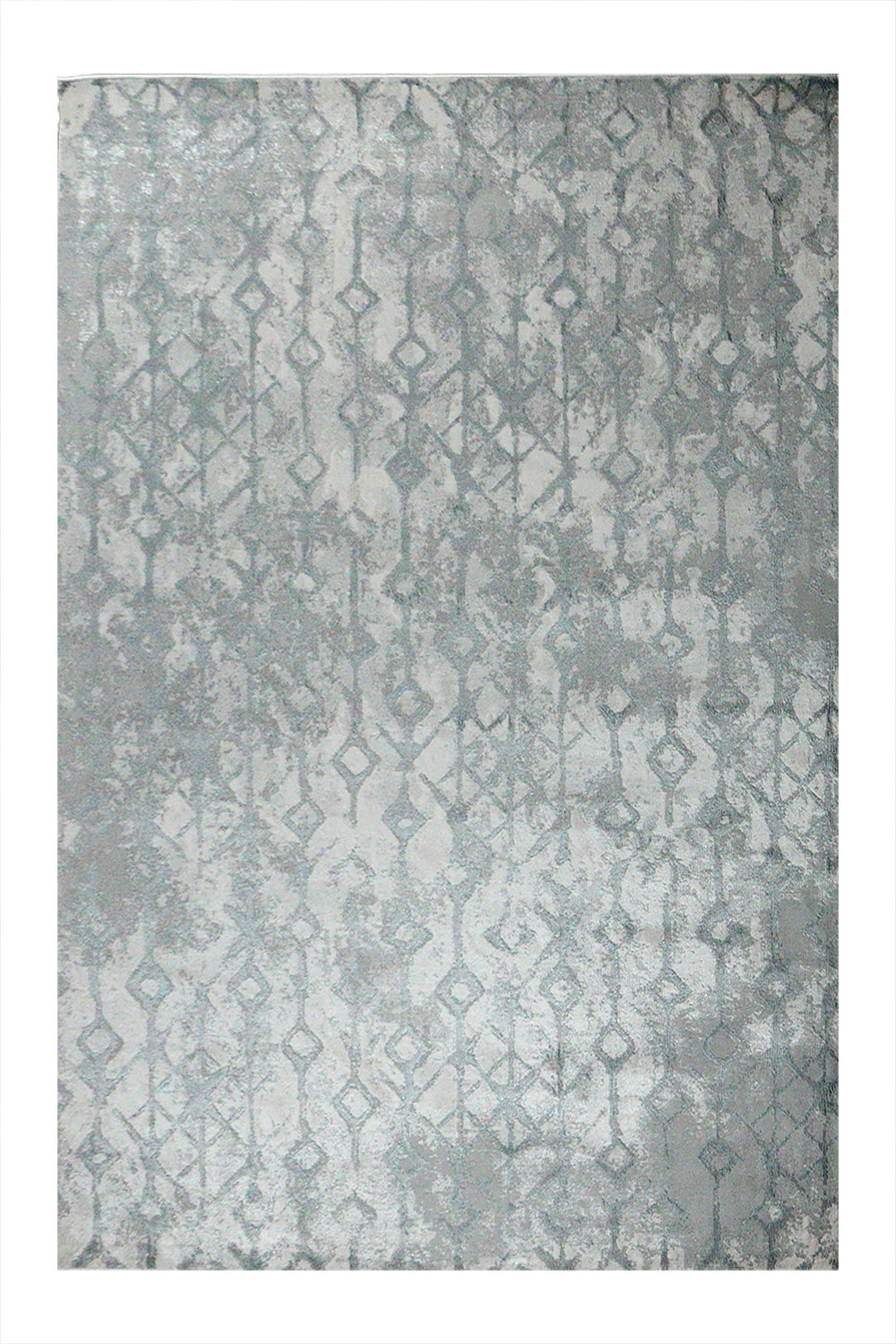 Turkish Modern Festival 1 Rug - 5.2 x 7.5 FT - Gray - Sleek and Minimalist for Chic Interiors