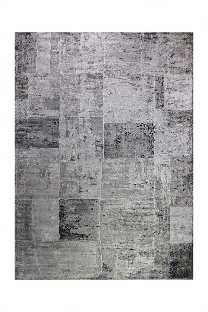 <p>Turkish Modern <strong>Festival-P Rug</strong>  - Gray - 7.8 x 9.8 FT</p>