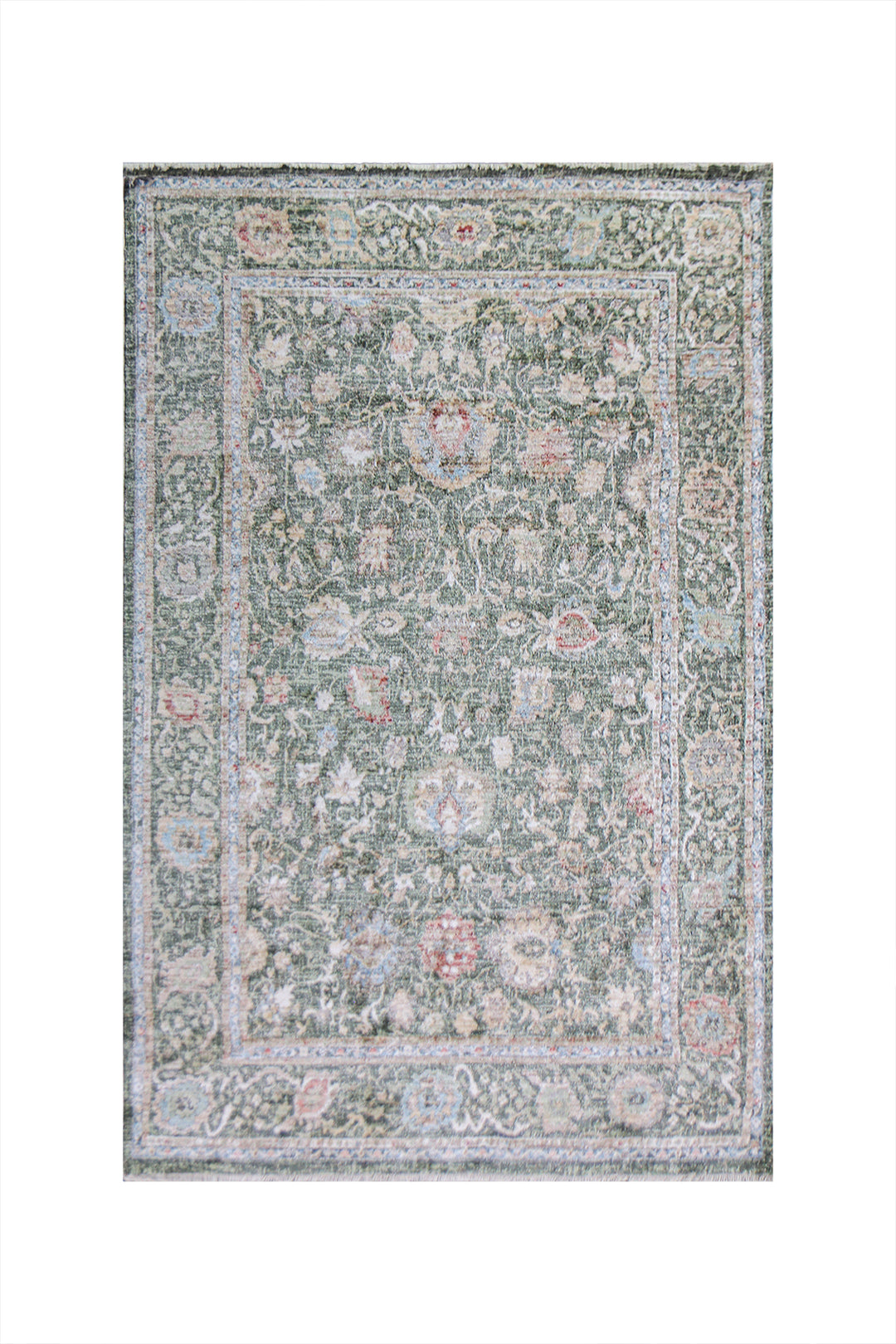 Premium Quality Turkish Antia Rug - 4.9 x 7.1 FT - Resilient Construction for Long-Lasting Use