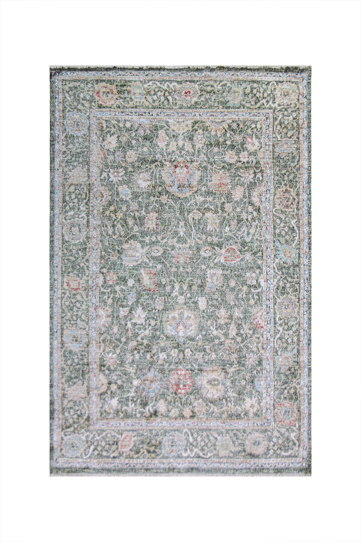 Premium Quality Turkish Antia Rug - 4.9 x 7.1 FT - Resilient Construction for Long-Lasting Use