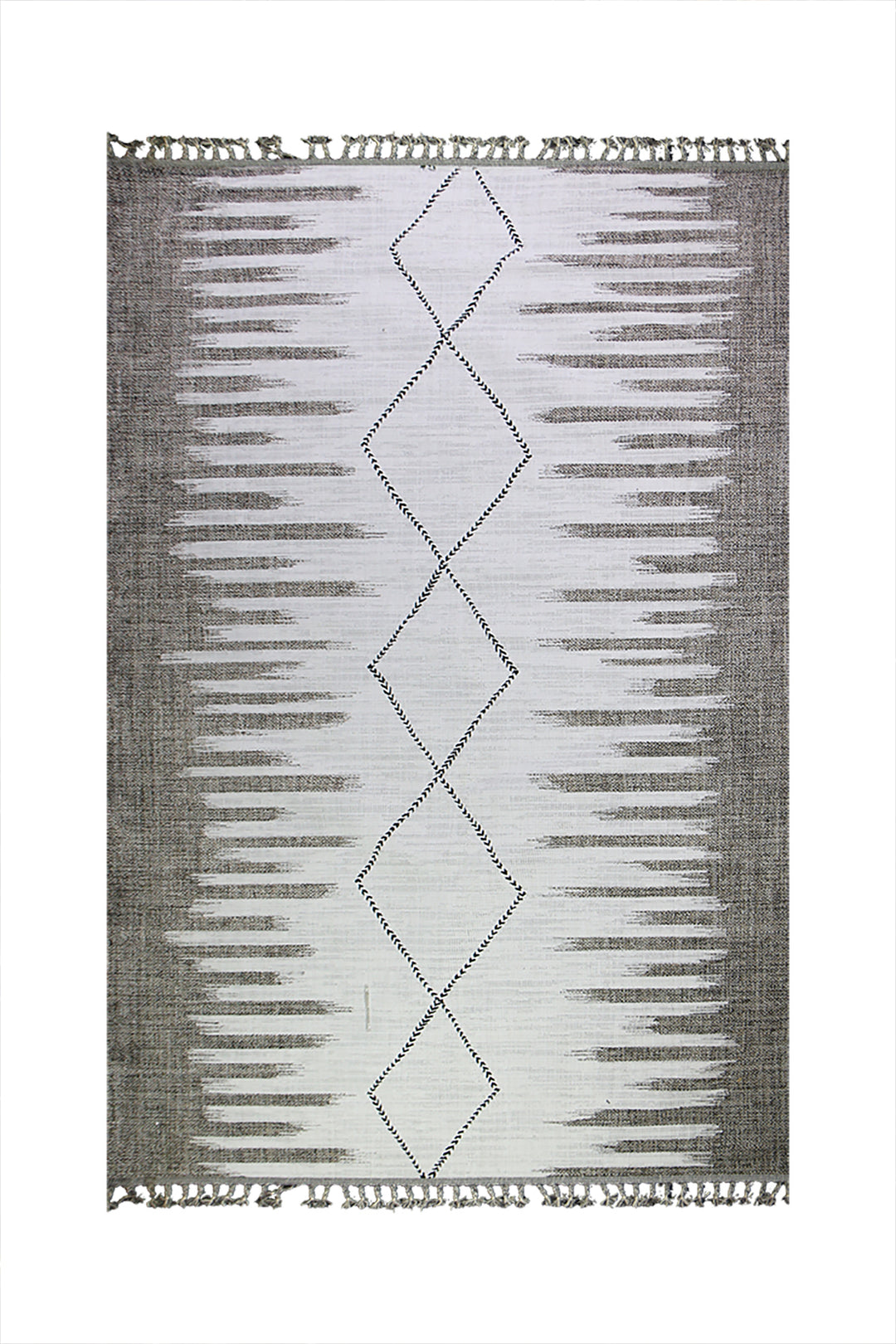Turkish Modern  Festival Wd Rug  - 6.5 x 9.5 FT - Beige -  Luxurious Woven Masterpiece 50% Off!