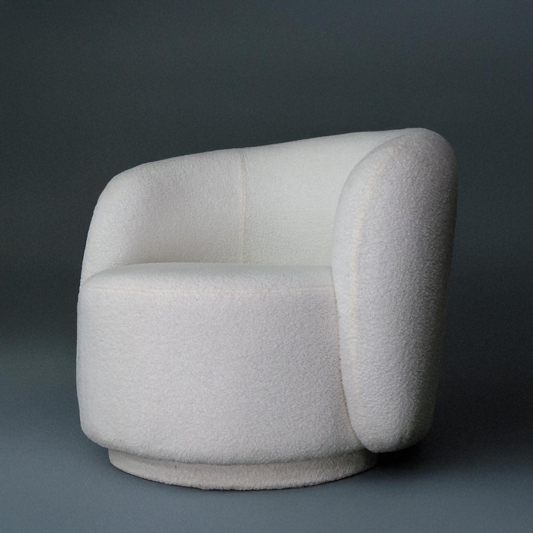 Modern Boucle ARC Sofa, Comfy Couch for Living Room Home Office
