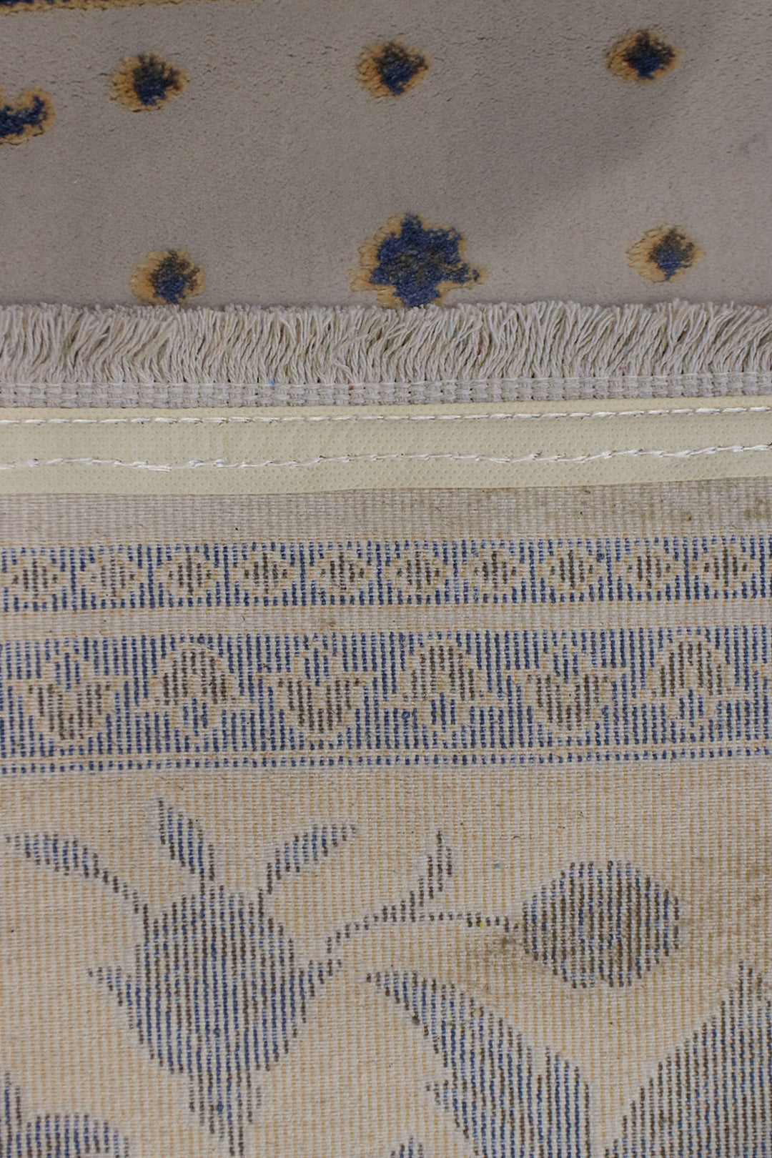 Turkish Bamboo Sajjadeh  Janamaz - 2.6 x 3.9 FT - L Gray