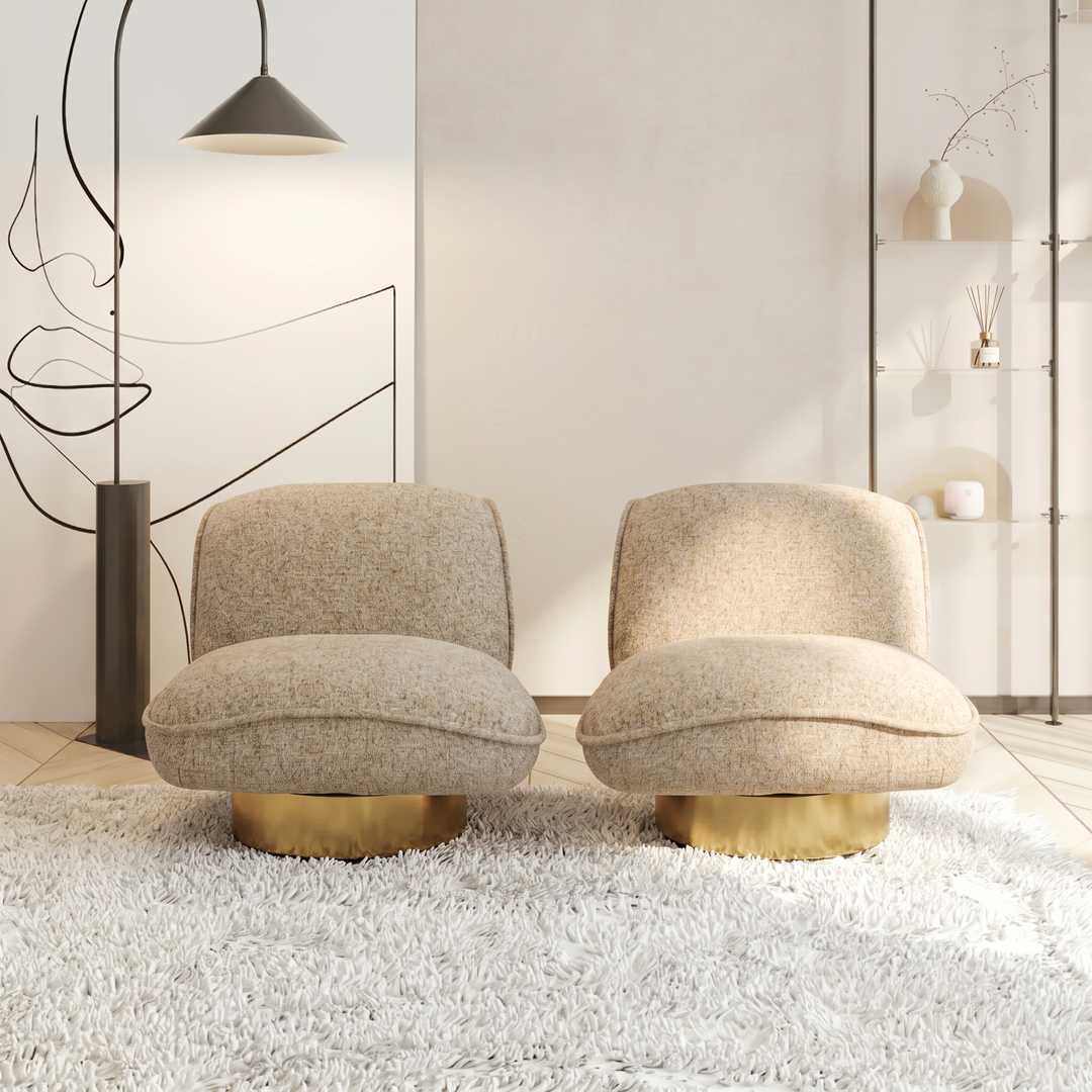 Revolving Luxury Accent Chair