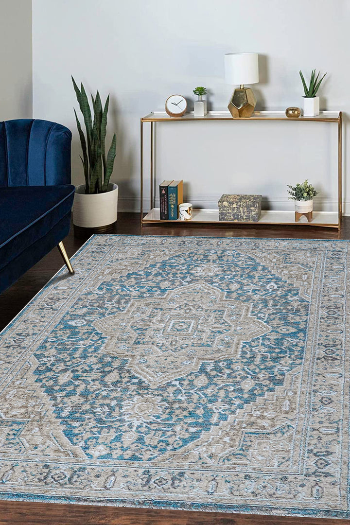 Turkish Modern <strong>Woolly</strong> - 1 Rug - Beige