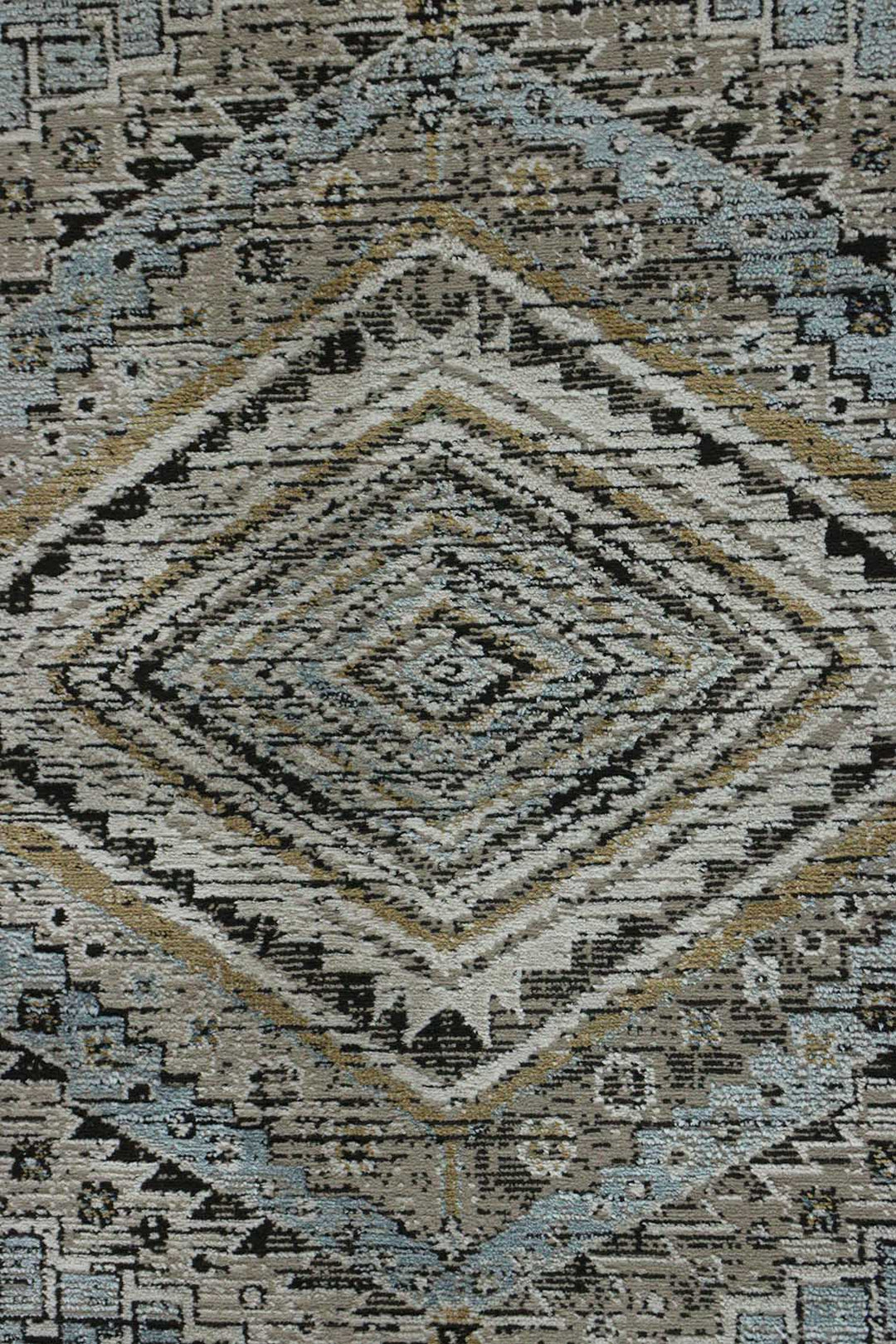 Turkish Modern Festival 1 - 5.2 x 7.5 FT - Silver - Sleek and Minimalist for Chic Interiors