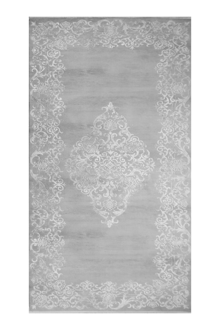 Turkish Modern  Festival Wd Rug  - 5.2 x 9.8 FT - Cream -  Luxurious Woven Masterpiece 50% Off!