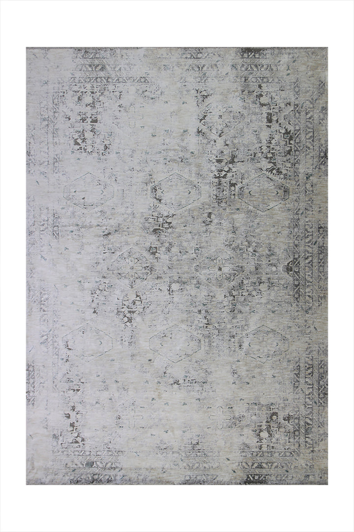 Turkish Modern Festival Plus Rug - 5.2 x 7.5 Ft - Cream - Superior Comfort, Modern Style Accent Rugs