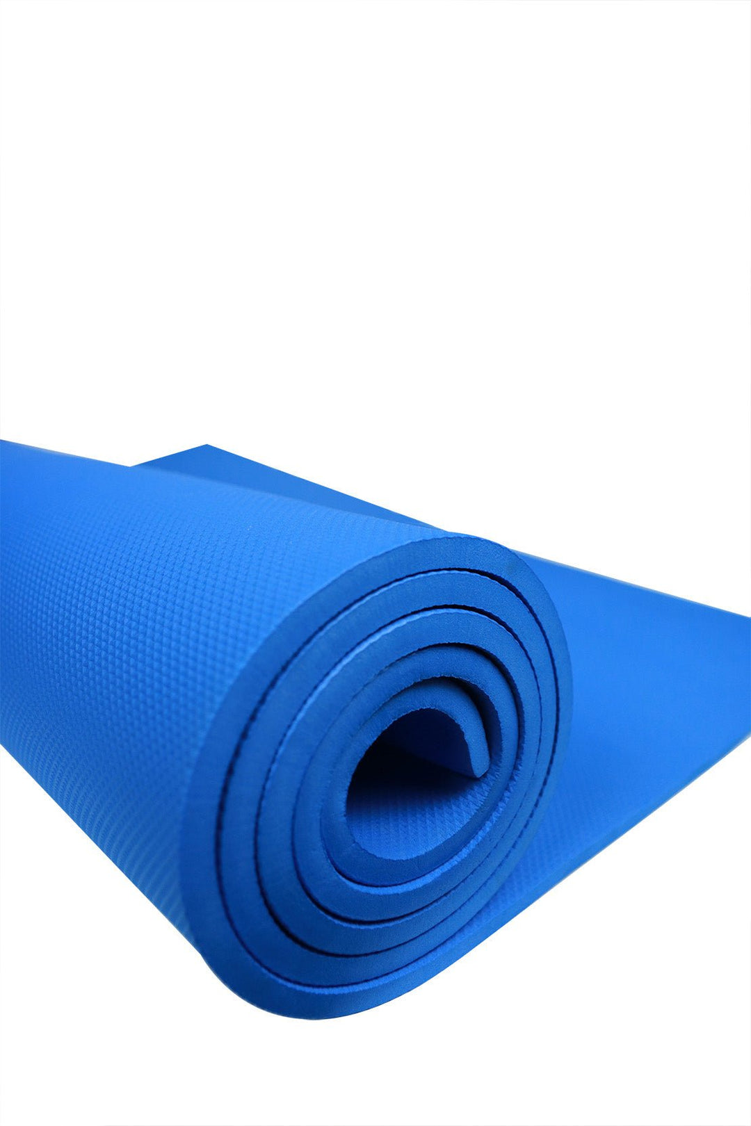 10 mm Thick Yoga Mat for Indoor and Outdoor Use, BLUE - V Surfaces