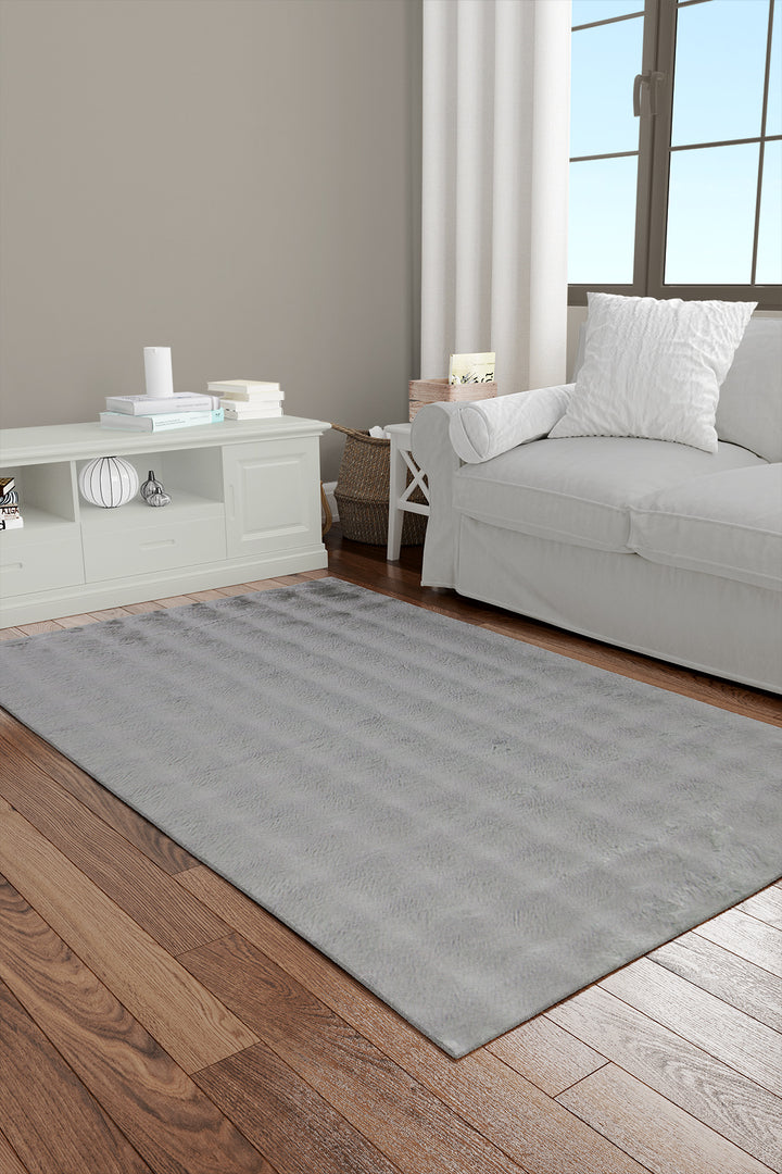 Soft Shaggy Rug for Living Room - 3 x 4.9 FT - Thick Plush Modern Area Carpet