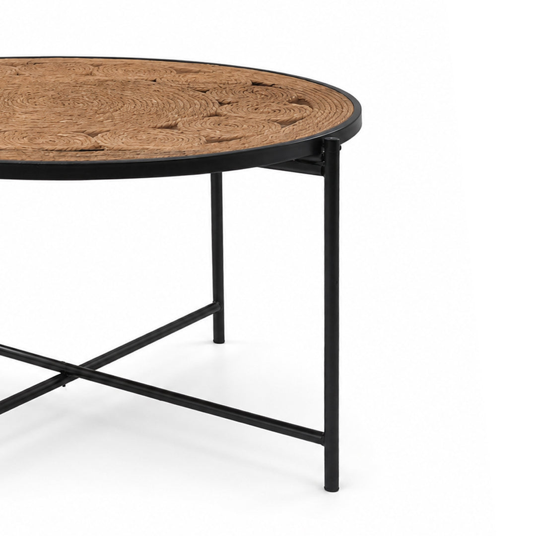 Cane Center Table