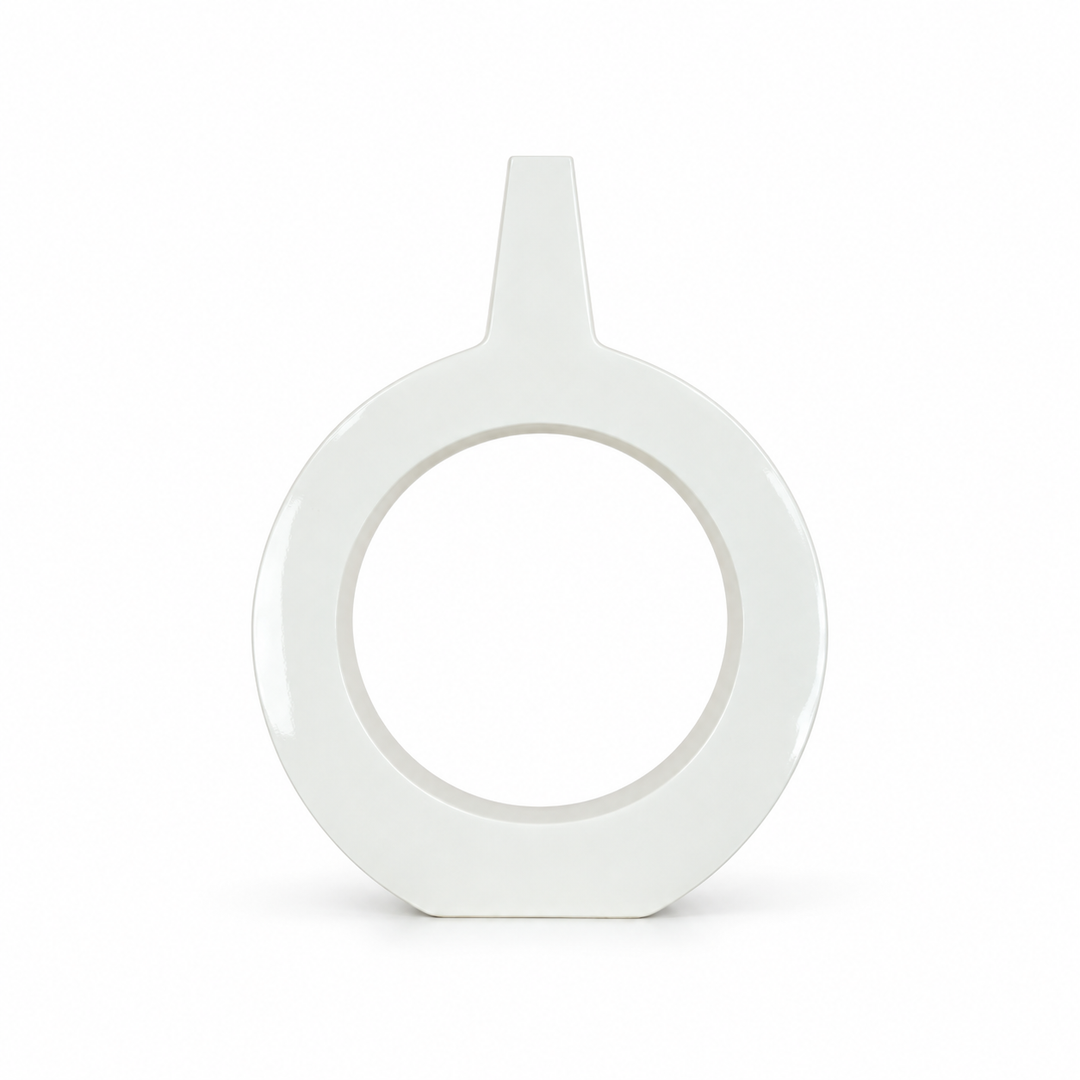Circular Accent Vase
