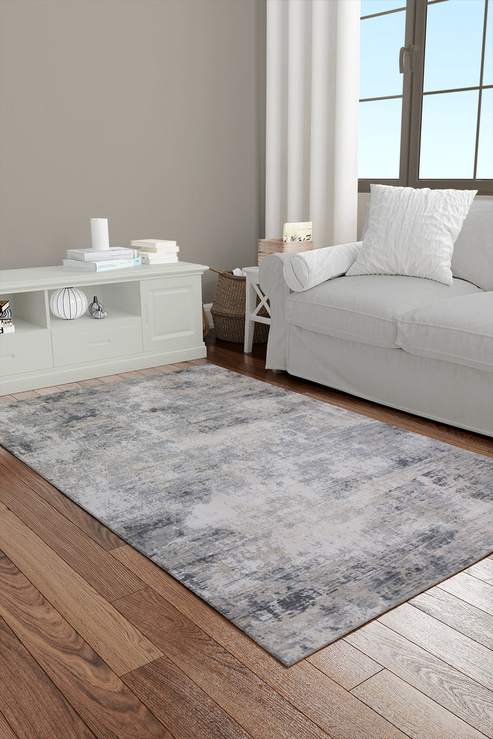 <p>Turkish Modern <strong>Elements Rug</strong>  - Gray - 4.9 x 7.8 FT</p>