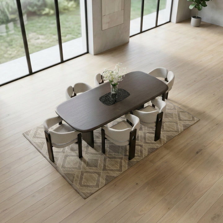 Turkish Cloud Dining ( Dining Table+ 6 chairs)