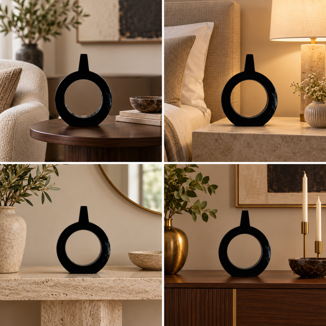 Circular Accent Vase