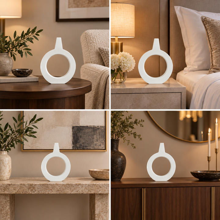 Circular Accent Vase