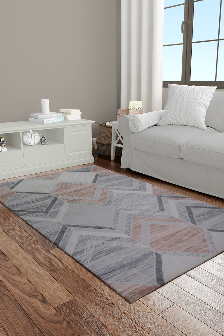 Printed Floor Rug - 5.3 × 7.6 FT
