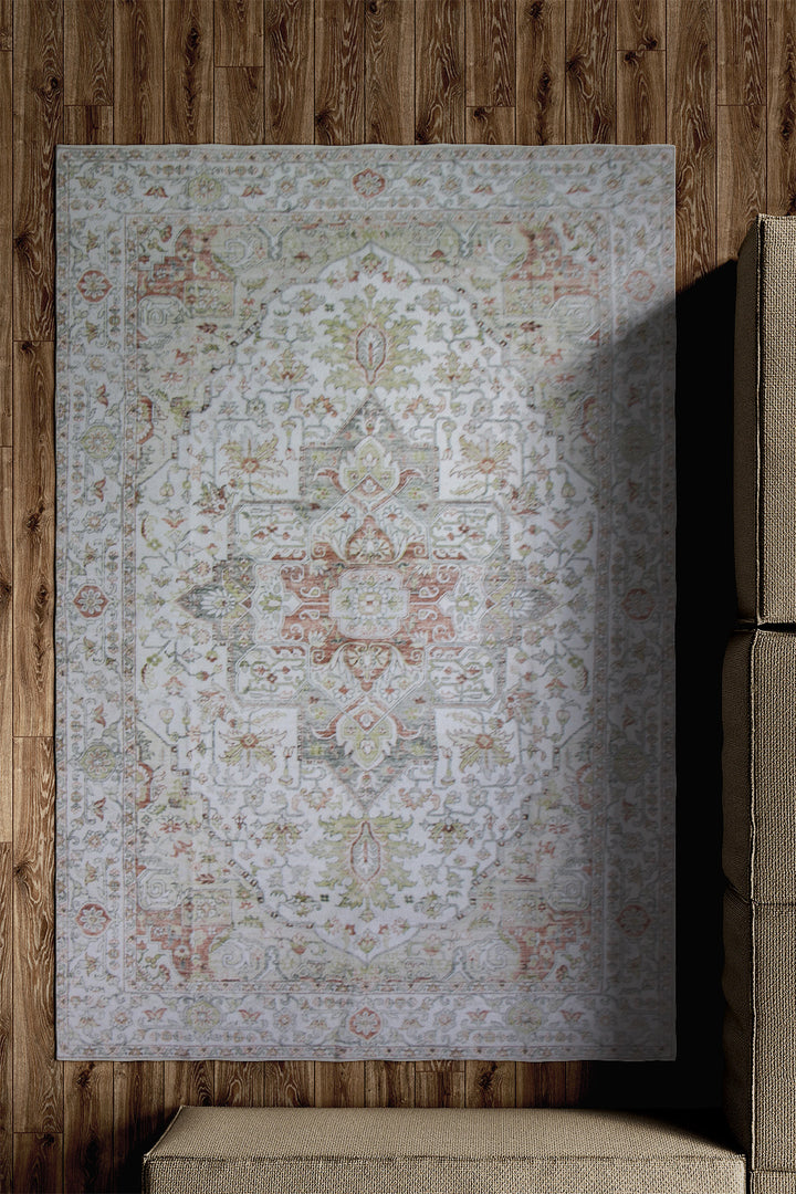 Printed Floor Rug - 4.9 × 6.8 FT