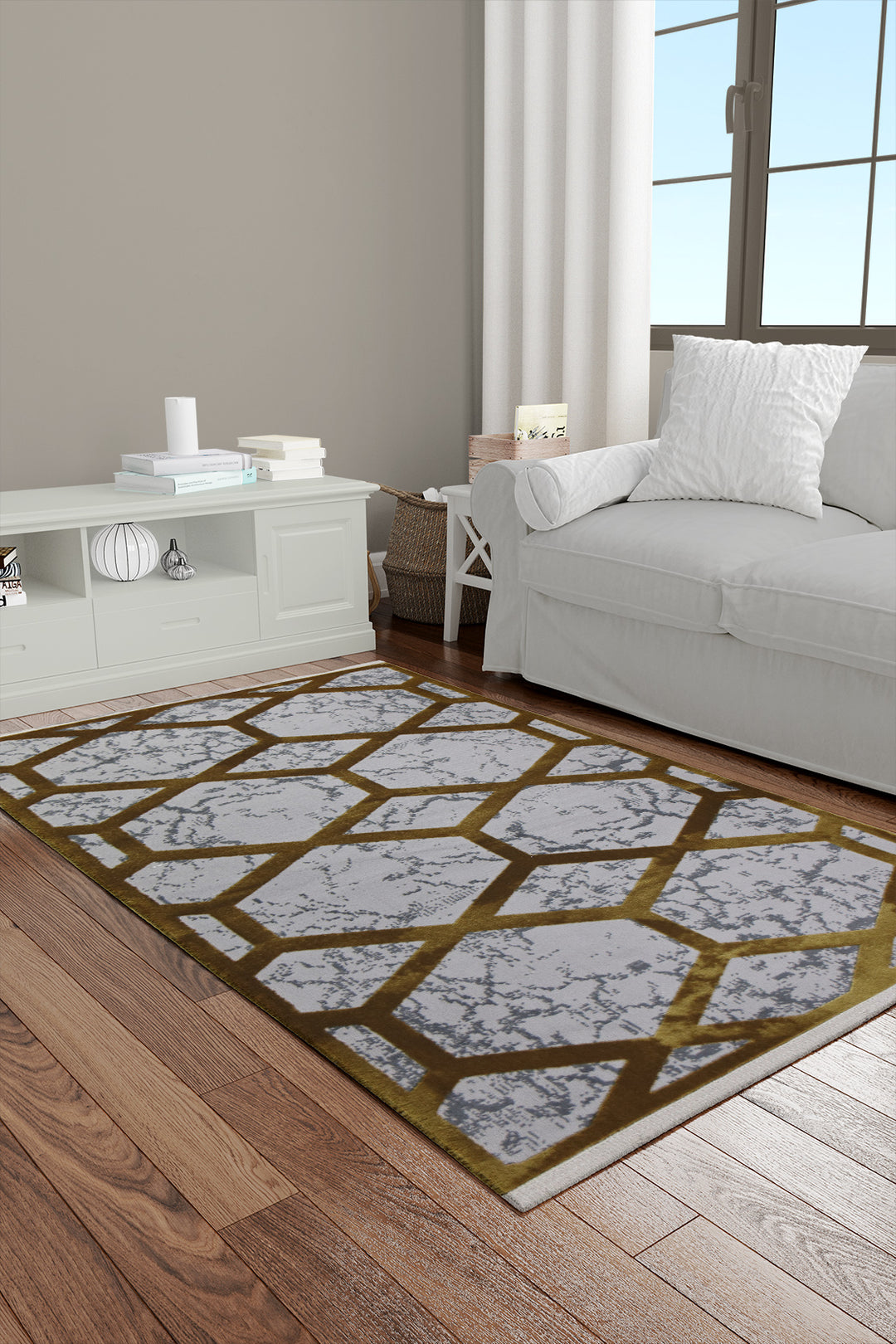 Turkish Modern Festival WD Rug - 2.3 x 4.6 FT - Luxurious Woven Masterpiece 50% Off!