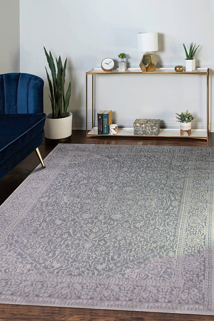 Turkish Modern Festival WD Rug - 11 x 15 FT - Gray - Luxurious Woven Masterpiece 50% Off!