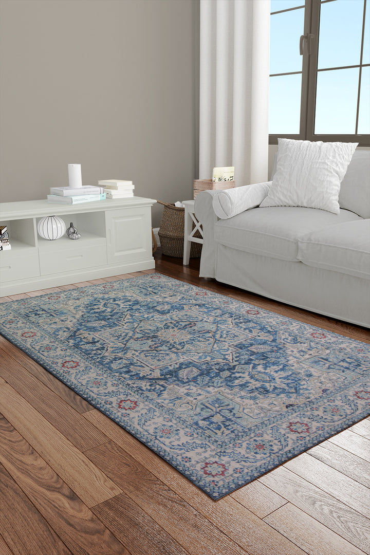 Printed Floor Rug - 5 × 7 FT