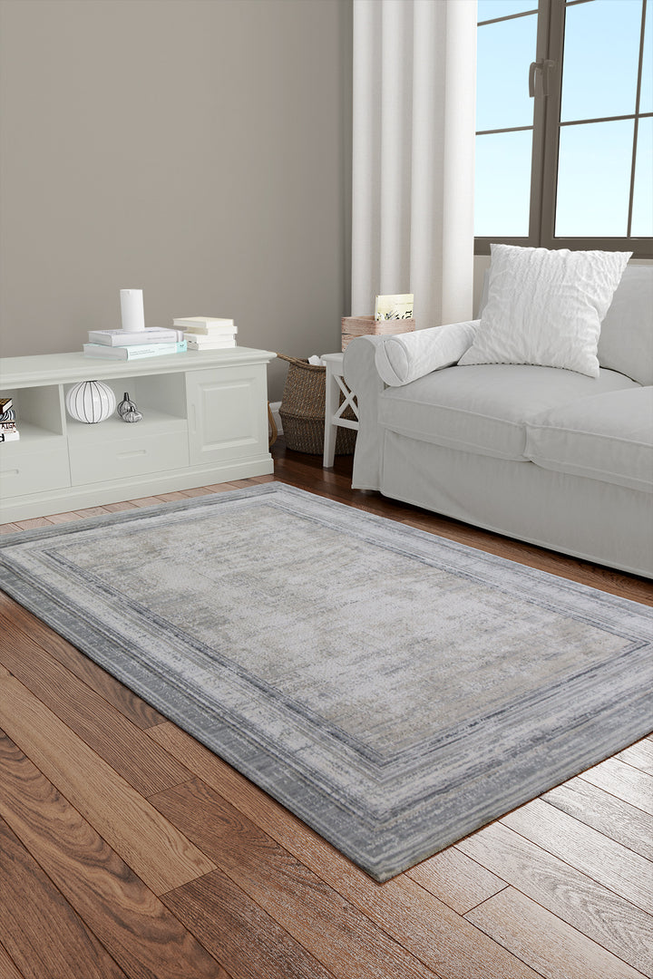 <p>Turkish Modern <strong>Elements Rug</strong>  - Beige - 3.9 x 5.9 FT</p>