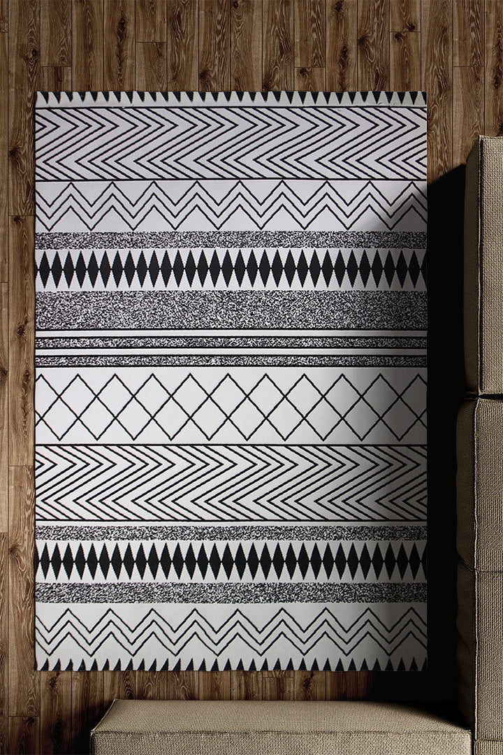 Printed Floor Rug - 5.3 × 7.6 FT