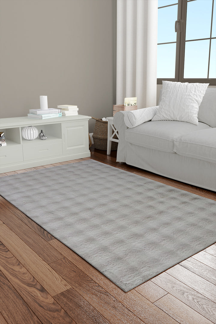 Soft Shaggy Rug for Living Room - 3 x 4.9 FT - Thick Plush Modern Area Carpet