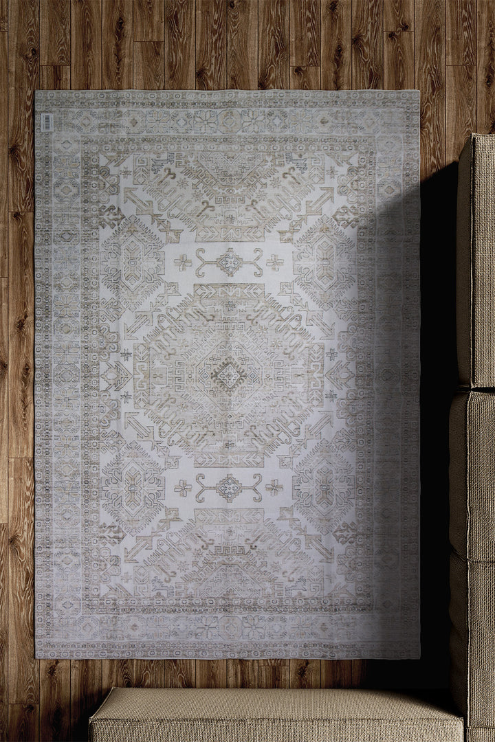 Printed Floor Rug - 5.3 × 7.6 FT