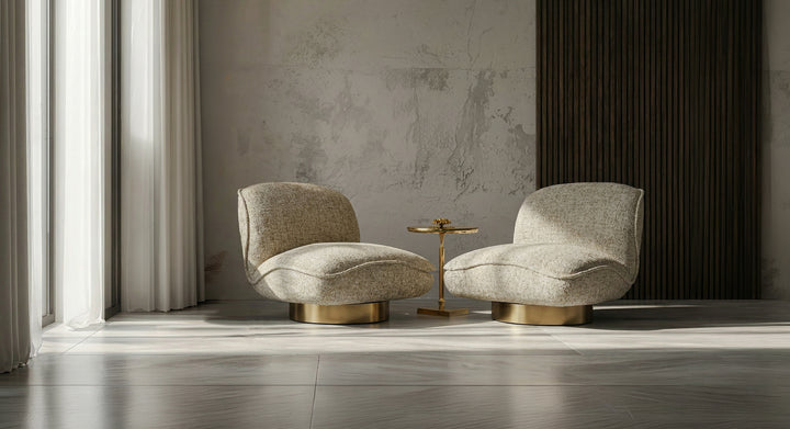 Revolving Luxury Accent Chair