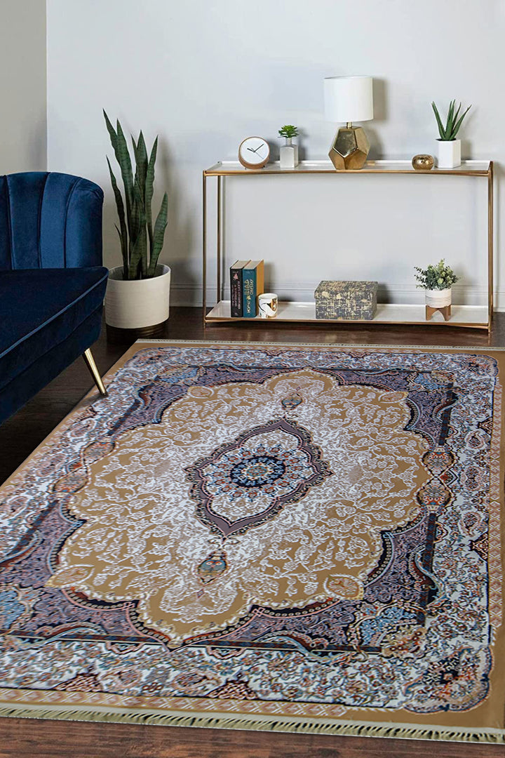 Irani Farsh E Firozeh-P Rug - 5.9 x 8.9 FT - Superior Comfort, Modern Style Accent Rugs