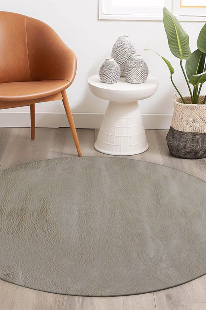 Soft Shaggy Rug for Living Room - 3.9 x 3.9 FT - Thick Plush Modern Area Carpet