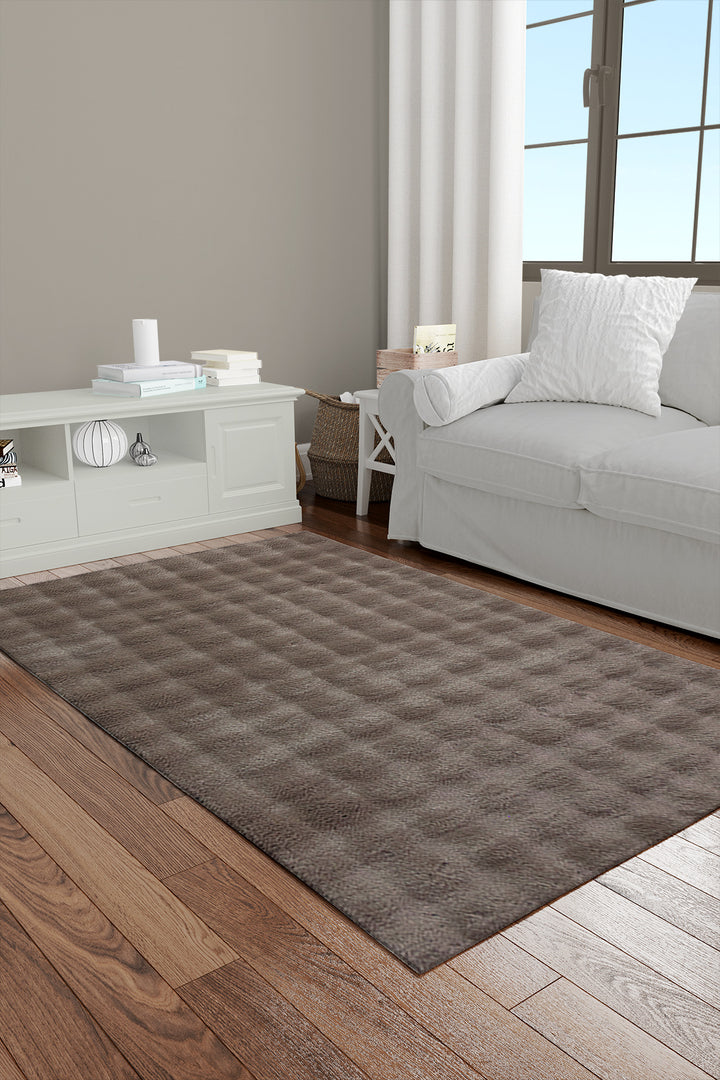 Soft Shaggy Rug for Living Room - 3.9 x 5.6 FT - Thick Plush Modern Area Carpet