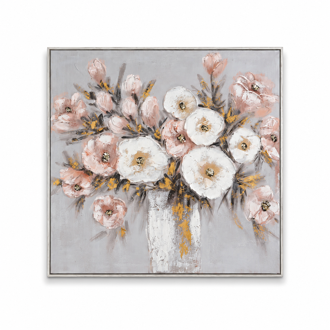 Hand Painted Textured, Acrylic Painting