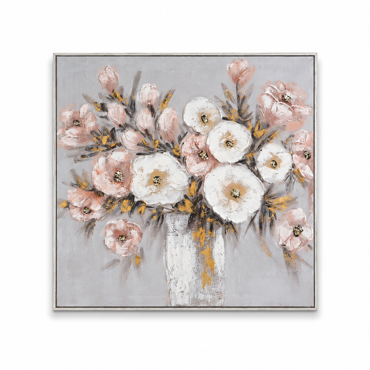 Hand Painted Textured, Acrylic Painting