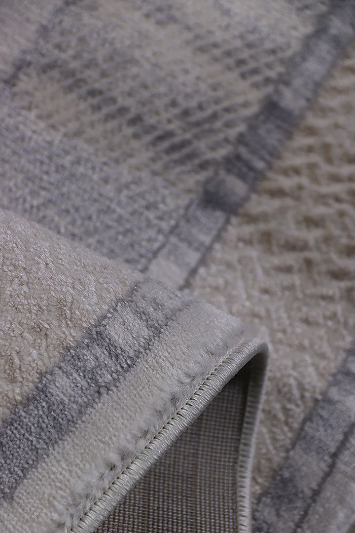 Turkish Modern Expression Rug - 4.1 x 5.6 FT - Superior Comfort, Modern Style Accent Rugs