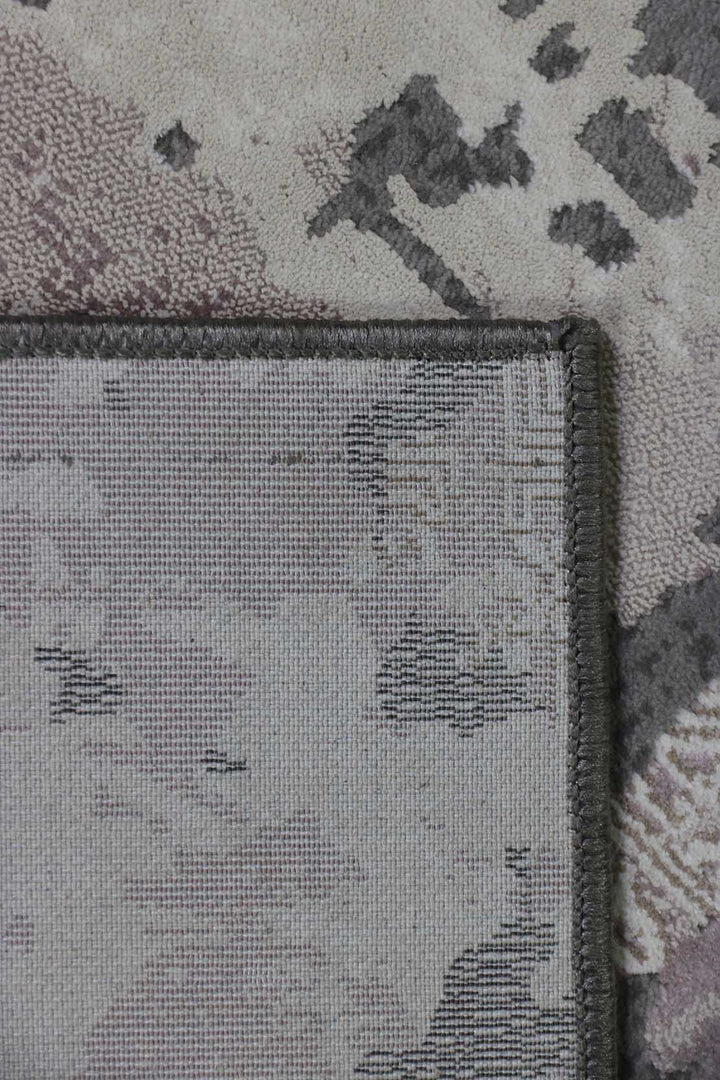 Turkish Modern Festival - 3.9 x 5.9 FT - Gray - Superior Comfort, Modern Style Accent Rugs