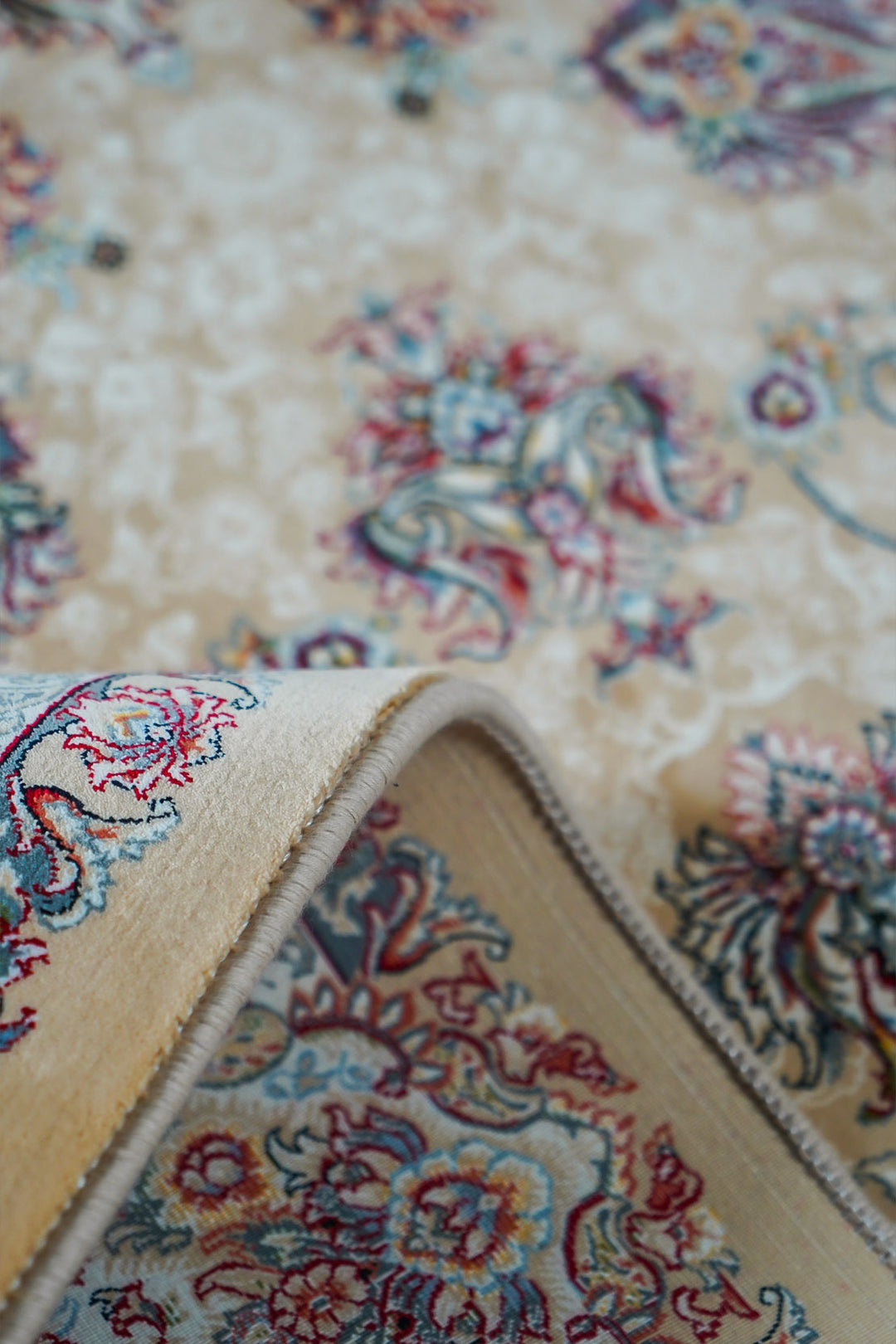 Premium Abrisham Persian Rug 1200 Reeds - Blue